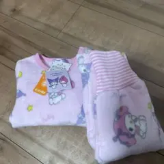 クロミ マイメロディパジャマ 上下セット もこもこ フリース 80サイズ
