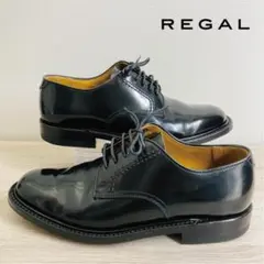 REGAL リーガル 2504 プレーントゥ ブラック 黒 通勤 24㎝□のサムネイル