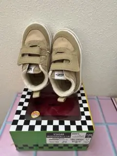 VANS MARVELRACK ベージュ 12.5cm