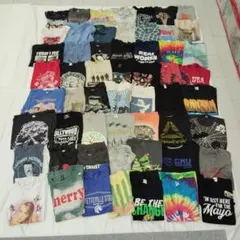 A10 アメリカ古着　ブランドミックス　Tシャツ　56着セット　まとめ売り