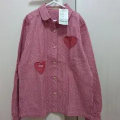 エフダッシュ　ファミリア　タグ付き　長袖シャツ