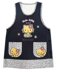 【新品未使用】日焼けキティ ヒョウ柄エプロン 新品タグ付きのサムネイル