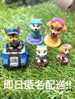 【即日匿名配送】パウパトロール バスボム　3体セット＆フィギア