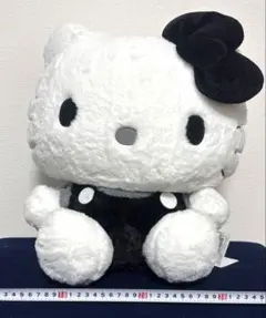 【新品タグ付き】ハローキティ モノクロドールGJ ぬいぐ