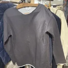 BEAUTY&YOUTH グレー 七分袖カットソー S