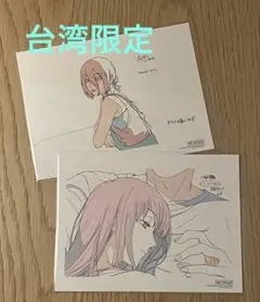 台湾 限定 第8週 チェンソーマン 原画 カード A5 ポストカード