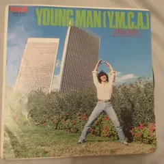EP 西城秀樹 ヤングマン(Y.M.C.A)レコード