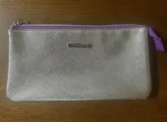 CLINIQUE ポーチ シルバー×パープルのサムネイル