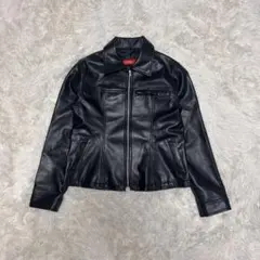 レザージャケット 短丈