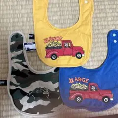 XLARGE スタイ・よだれかけ 3点セット