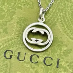 超美品】GUCCI ペンダント トップ925＋社外チェーン 男女兼用 - メルカリ