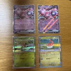 ロケット団のミュウツーex CLなど計4枚