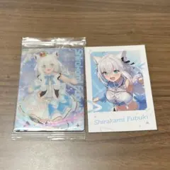 ホロライブ 白上フブキ チェキ風カード ウエハース 6th fes