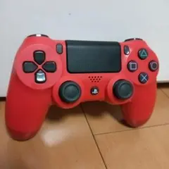 動作品！SONY PS4 コントローラー DUALSHOCK4 純正 レッド　赤