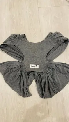 Konny 抱っこひも グレー 収納袋付き