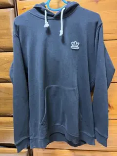 adidas フード付きパーカー Lサイズ ブラック