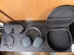 AirPods Pro MAX スペースグレー pitaka保護ケース付き他