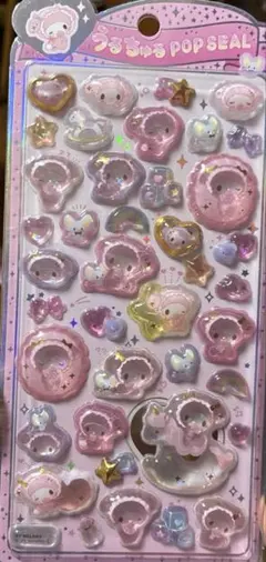 【新品】マイメロディ ベビー うるちゅるポップシール サンリオ　クロミ