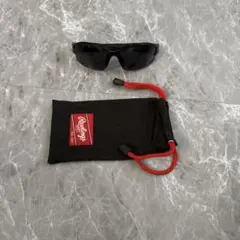 スポーツサングラス ブラック 収納袋付き
