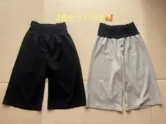 マタニティ ハーフパンツ 2色セット