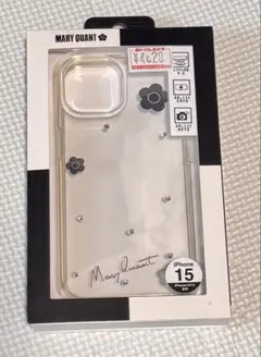 MARY QUANT iPhone 15/14/13用クリアケース