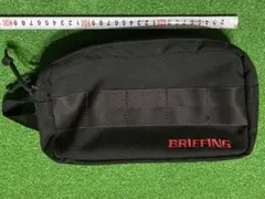BRIEFING ゴルフ ポーチ ブラックのサムネイル