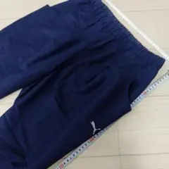 PUMA ナイロンパンツ Lサイズ ネイビー