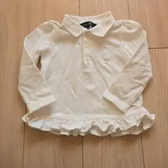 Ralph Lauren フリル付きポロシャツ 90