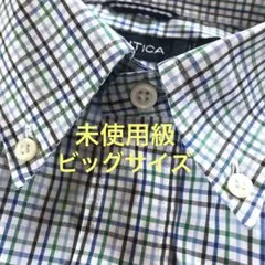 NAUTICA 長袖シャツ　3Lから4L 大サイズ　極美品　ノーティカ　メンズ