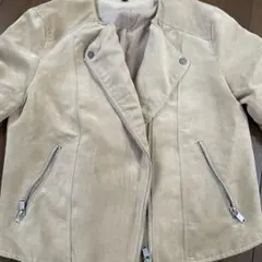 スウェード調 ライダースジャケット H&M