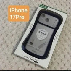 【新品】ELECOM iPhone 17Pro用ケース Grippyネイビー