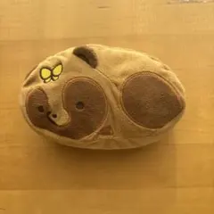 タヌキとキツネ　タヌキぬいぐるみポーチのサムネイル