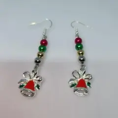 クリスマスベルピアス