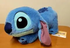 ディズニー スティッチ　寝そべり なでなでしてね 超BIG ぬいぐるみ