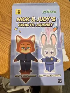 トップトイ ズートピア ニック & ジュディ フィギュア 私服バージョン