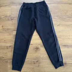 UNIQLO KIDS ブラックパンツ 150cm サイドストライプ