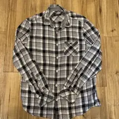 美品】ブラックレーペル　七分丈　シャツ　バーバリー　メンズ　M　BURBERRY バーバリーブラックレーベル 七分袖の通販