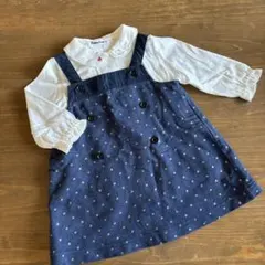 familiar 80サイズ　ワンピースのみ