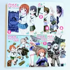 DVD「ガールズ&パンツァー 最終章 1・2」他 全9巻 ガルパン アニメ