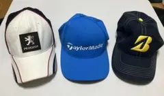 ゴルフ キャップ 帽子 3点セット スポーツ おまとめ adidas ルコックス