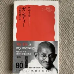 ガンディー 竹中千春著 岩波新書