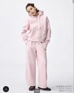 ピンクスウェット上下　GU 破格