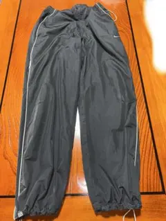 OLD NIKE ブラック ナイロンパンツ　XL 00s y2k ドローコード
