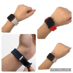 44mm ラバーベルト 時計 apple　watchベルト