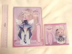 ブルーアーカイブ ユウカ ミカ スターターキット 公式テーマカフェ ブルーアーカイブ カフェ メモリアル ユウカ アクリルスタンド スターターキット