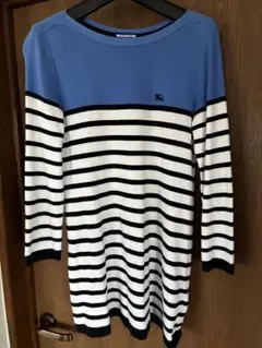 Burberry Blue Label ストライプ七分袖38