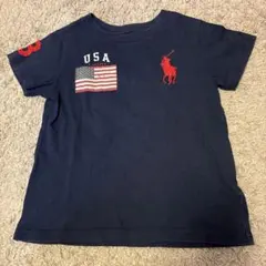 Polo Ralph Lauren USA Tシャツ ネイビー 100のサムネイル