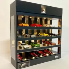 1/18展示2〜3台可・高輝度タイプ・3面発光ディスプレーBOX /ネオ