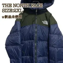 新品 ノースフェイス ヌプシ ハイブリッドフーディー ダウンジャケット 2XL