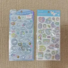 新品未開封シナモン♡うるちゅる、ポップデコパーティー　2枚セット